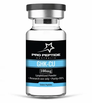 GHK-Cu 100mg research peptide vial
