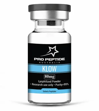 KLOW 80mg research peptide vial