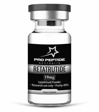 Retatrutide 10mg research peptide vial