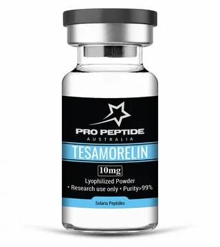 TESAMORELIN 10mg research peptide vial